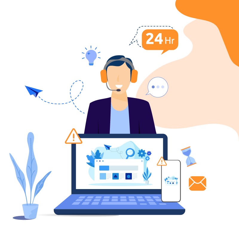 ระบบ Call Center บริการ 24 ชั่วโมง